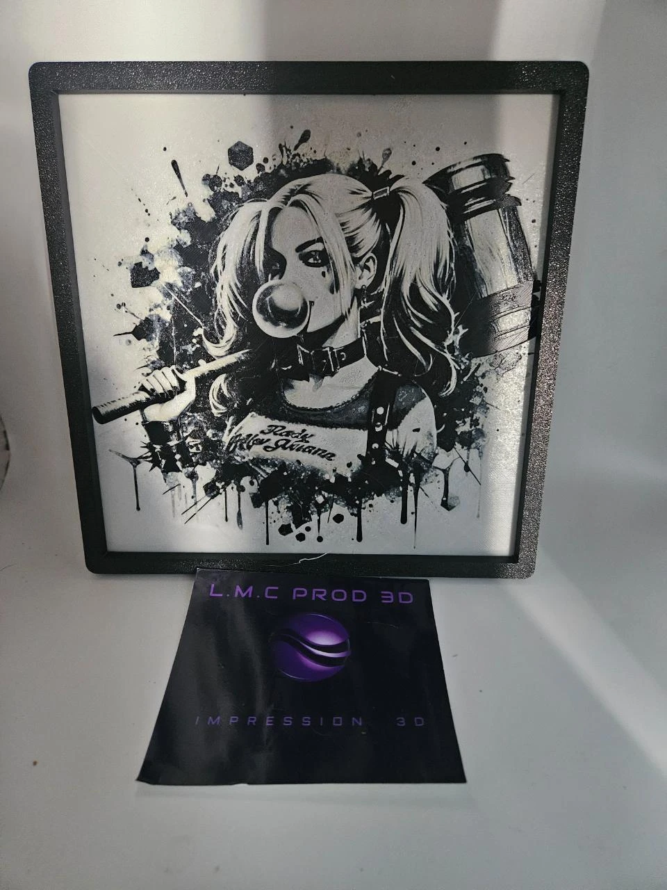 CADRE HARLEY QUINN ET SA MASSE